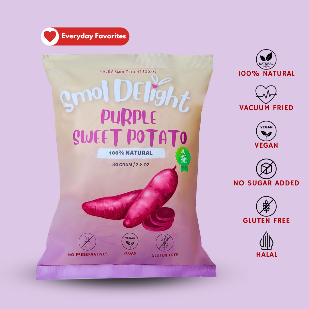 Purple Sweet Potato Crunch, Indonesia