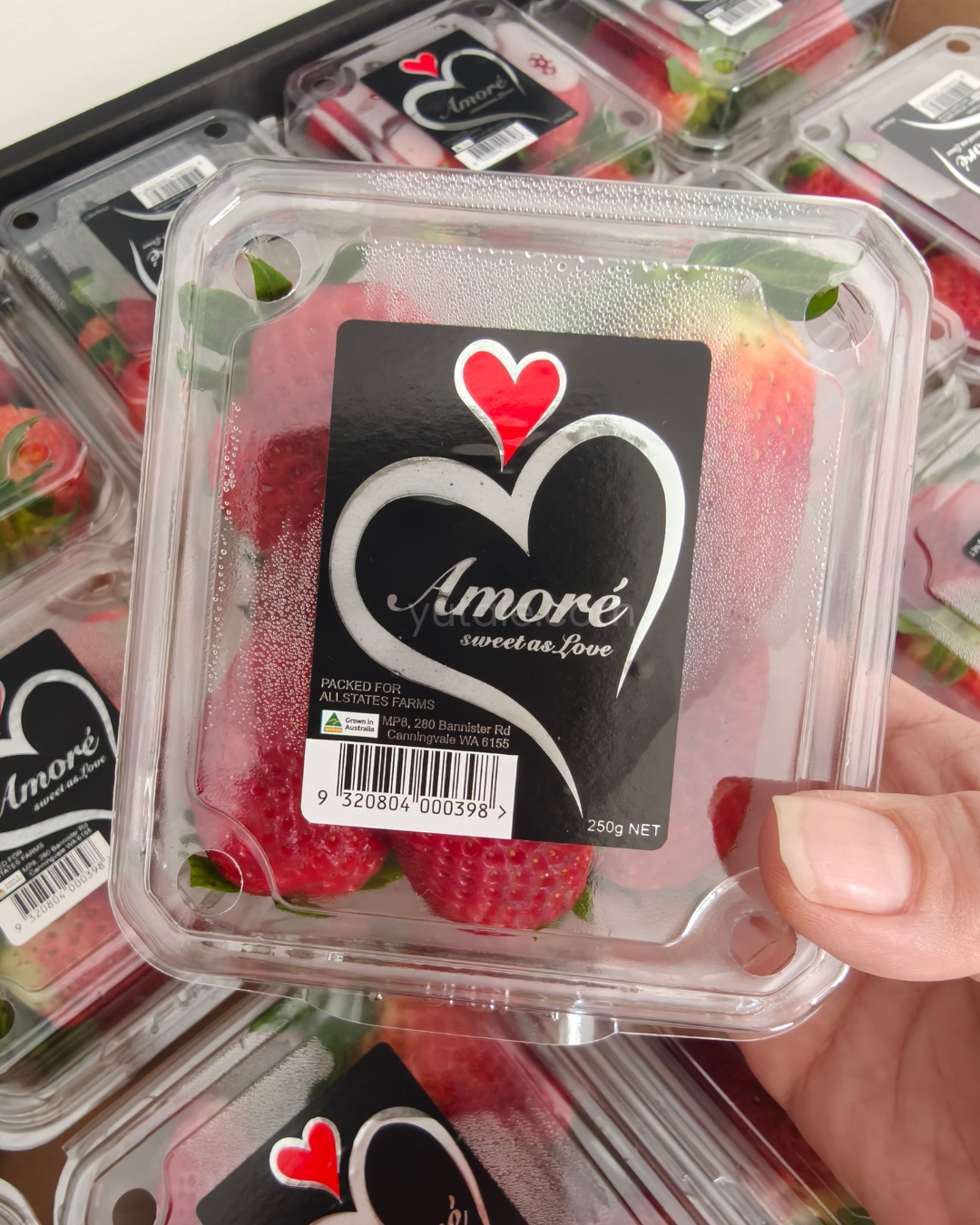 Amoré Strawberries, Australia, 250gm