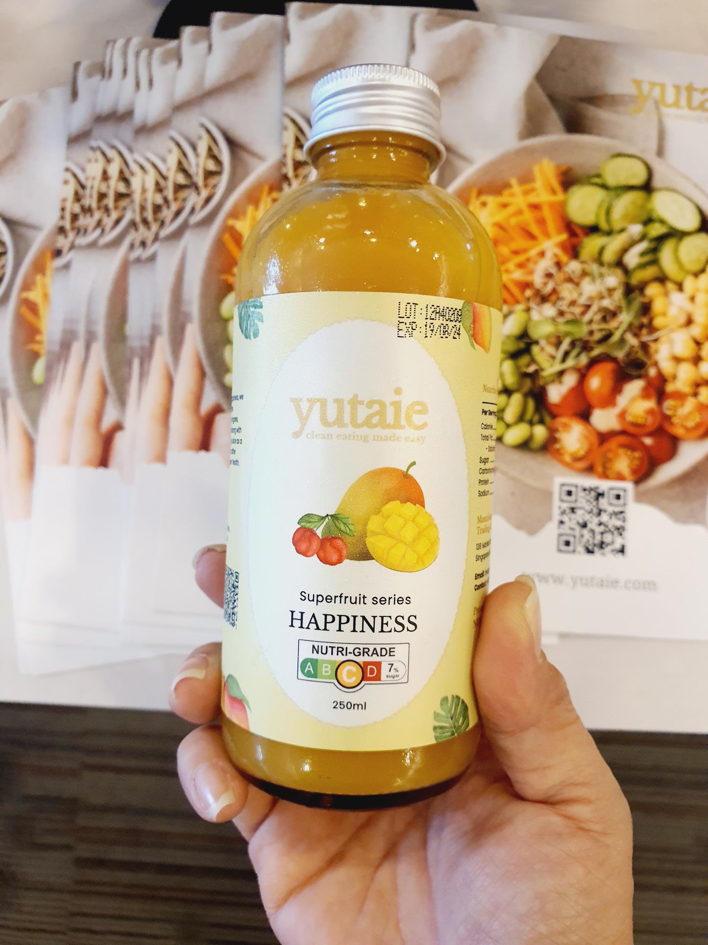 Cold pressed juice, 250ml