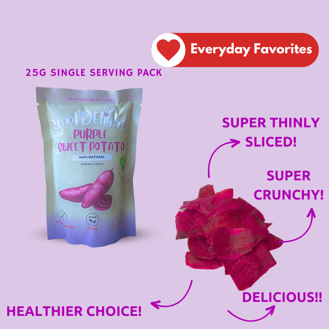 Purple Sweet Potato Crunch, Indonesia