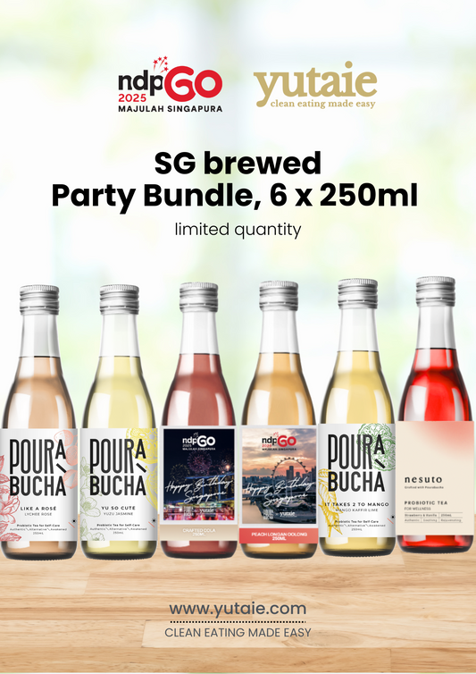 Party Pack - 6 bottles assorted flavours